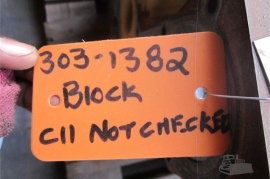 Plant / Machinery Parts, Caterpillar, C11 Engine Block, Engine Parts, Used