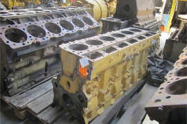 Plant / Machinery Parts, Caterpillar, C11 Engine Block, Engine Parts, Used