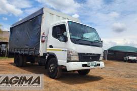 Fuso, Canter FE7-136 , 4x2 Drive, Tautliner Truck, Used, 2017