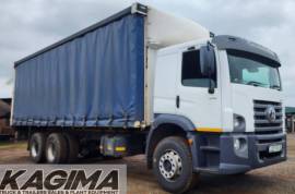 VW, Constelation 24.250 , 6x2 Drive, Curtain Side Truck, Used, 2019
