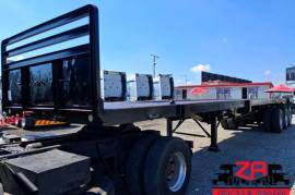 Top Trailer, TRI-AXLE FLAT DECK [#52694], Flat Deck Trailer, Used, 2006