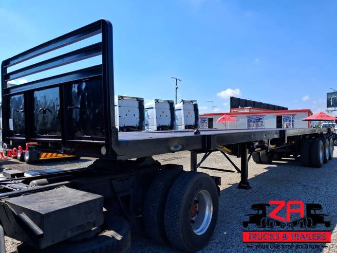 Top Trailer, TRI-AXLE FLAT DECK [#52694], Flat Deck Trailer, Used, 2006