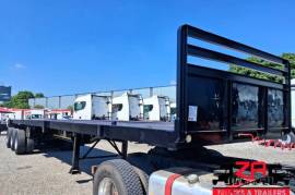 Top Trailer, TRI-AXLE FLAT DECK [#52694], Flat Deck Trailer, Used, 2006