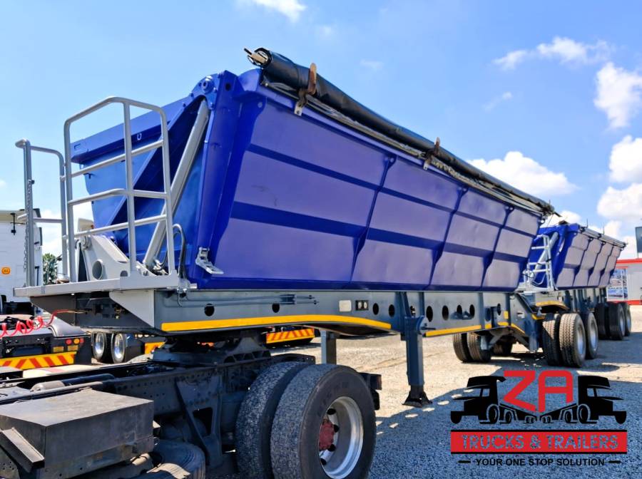 Afrit, 40 CUBE SIDE TIPPER TRAILER [#52664], Side Tipper Link Trailer, Used, 2015
