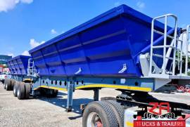 Afrit, 40 CUBE SIDE TIPPER TRAILER [#52664], Side Tipper Link Trailer, Used, 2015