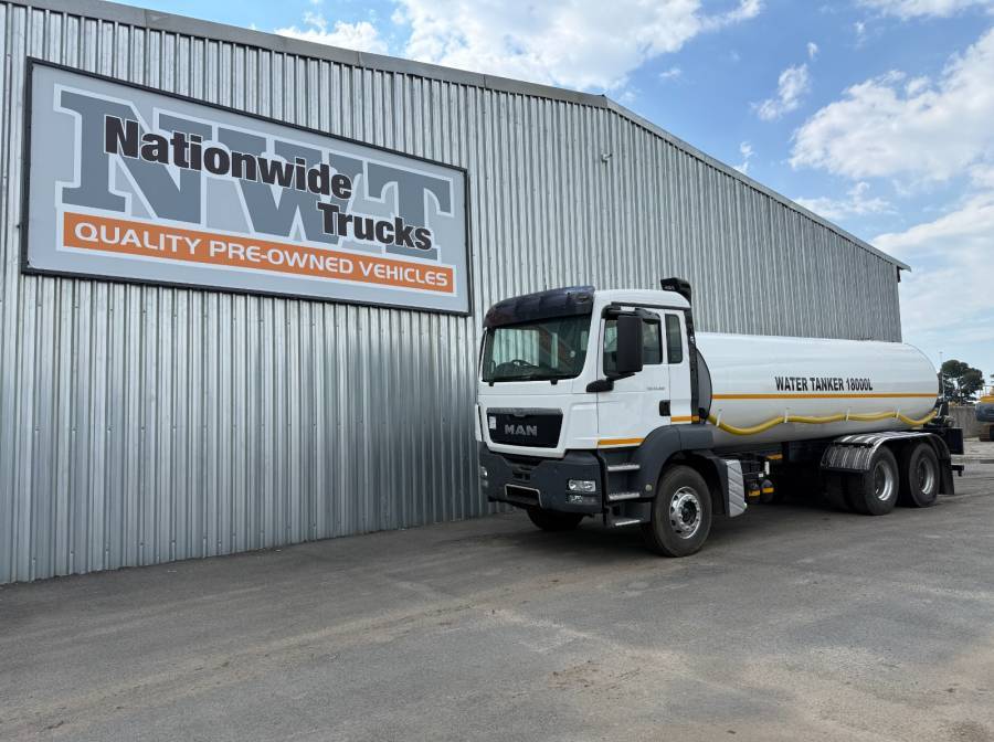 MAN, TGS33.360, 6x4 Drive, Water Tanker Truck, Used, 2016