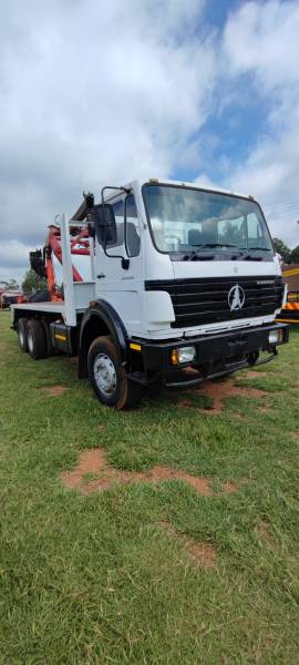 Powerstar, 26-28, Double Diff, Crane Truck, Used, 2012