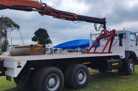Powerstar, 26-28, Double Diff, Crane Truck, Used, 2012