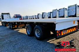 Henred, FRUEHAUF SUPERLINK FLAT DECK TRAILER [#52756], Flat Deck Trailer, Used, 2004