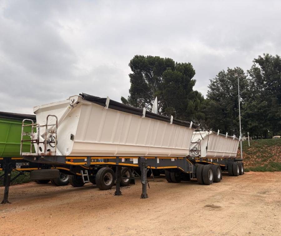 CIMC, Side Tipper Link Trailer, Used, 2020