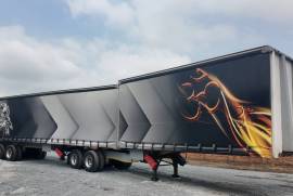 Henred, Tautliner Trailer, Used, 2023