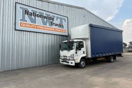 Isuzu, FRR600, 4x2 Drive, Tautliner Truck, Used, 2016