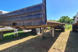 Afrit, Light Cargo 9.2 meter Flat Deck, Double Axle Trailer, Used, 2001