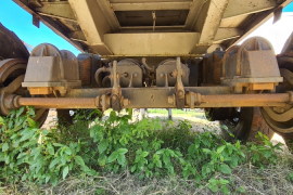 Afrit, Light Cargo 9.2 meter Flat Deck, Double Axle Trailer, Used, 2001