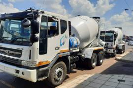 Daewoo, 3439 6 Cube, 6x4 Drive, Concrete Mixer Truck, Used, 2018