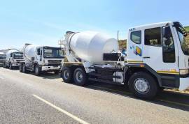 Daewoo, 3439 6 Cube, 6x4 Drive, Concrete Mixer Truck, Used, 2018