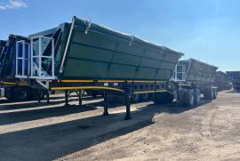 Afrit, Side Tipper Link Trailer, Used, 2018