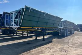 Afrit, Side Tipper Link Trailer, Used, 2018