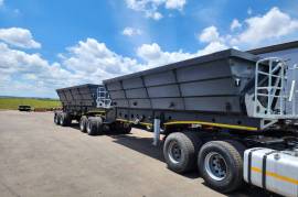 Afrit, 40 Cube, Side Tipper Trailer, Used, 2020