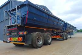 SA Truck Bodies, Side Tipper Trailer, Used, 2011