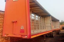 Afrit, INTERLINK TAUTLINER COCA COLA TRAILER V-Shape, Interlink Trailer, Used, 1989