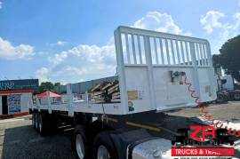 RTB, TRI AXLE FLAT DECK [#52690], Flat Deck Trailer, Used, 2016