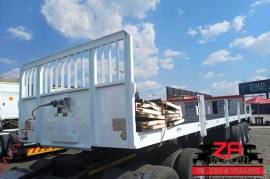 RTB, TRI AXLE FLAT DECK [#52690], Flat Deck Trailer, Used, 2016