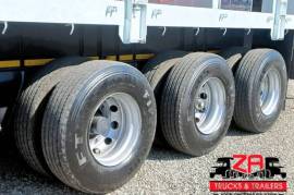 RTB, TRI AXLE FLAT DECK [#52690], Flat Deck Trailer, Used, 2016