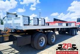 Henred, FRUEHAUF SUPERLINK FLAT DECK TRAILER [#52754], Flat Deck Trailer, Used, 2003