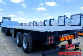 SA Truck Bodies, SUPERLINK FLAT DECK TRAILER [#52766], Flat Deck Trailer, Used, 2005