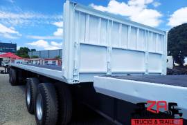 SA Truck Bodies, SUPERLINK FLAT DECK TRAILER [#52766], Flat Deck Trailer, Used, 2005