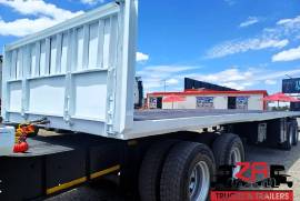 SA Truck Bodies, SUPERLINK FLAT DECK TRAILER [#52766], Flat Deck Trailer, Used, 2005