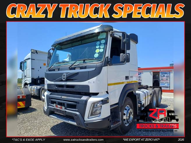 Volvo, FMX440 [#11185], 6x4 Drive, Truck Tractor, Used, 2020