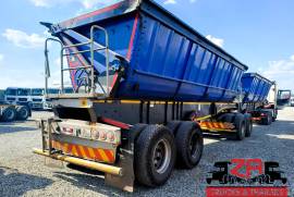 CIMC, 40 CUBE SIDE TIPPER TRAILER [#52800], Side Tipper Link Trailer, Used, 2021