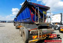CIMC, 40 CUBE SIDE TIPPER TRAILER [#52800], Side Tipper Link Trailer, Used, 2021