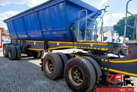 CIMC, 40 CUBE SIDE TIPPER TRAILER [#52800], Side Tipper Link Trailer, Used, 2021