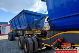 CIMC, 40 CUBE SIDE TIPPER TRAILER [#52800], Side Tipper Link Trailer, Used, 2021