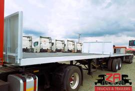 SA Truck Bodies, FLAT DECK TRAILER [#52824], Flat Deck Trailer, Used, 2018