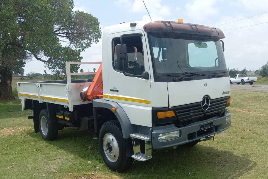 Mercedes Benz, ATEGO 4X4 CRANE TRUCK, 4x4 Drive, Crane Truck, Used, 2001