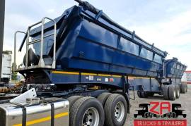 Trailmax, 40 CUBE SIDE TIPPER TRAILER [#52796], Side Tipper Link Trailer, Used, 2020