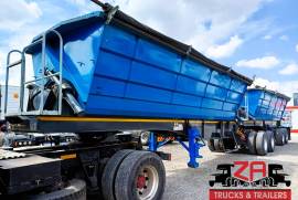 SA Truck Bodies, 40 CUBE SIDE TIPPER TRAILER [#52808], Side Tipper Link Trailer, Used, 2018