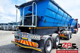 SA Truck Bodies, 40 CUBE SIDE TIPPER TRAILER [#52808], Side Tipper Link Trailer, Used, 2018