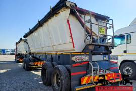 CIMC, 45 CUBE SIDE TIPPER TRAILER [#52802], Side Tipper Link Trailer, Used, 2016