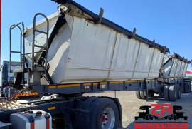 CIMC, 45 CUBE SIDE TIPPER TRAILER [#52802], Side Tipper Link Trailer, Used, 2016