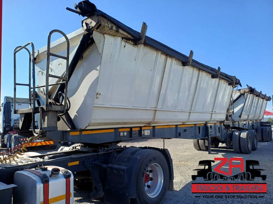 CIMC, 45 CUBE SIDE TIPPER TRAILER [#52802], Side Tipper Link Trailer, Used, 2016