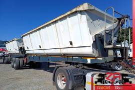 CIMC, 45 CUBE SIDE TIPPER TRAILER [#52802], Side Tipper Link Trailer, Used, 2016