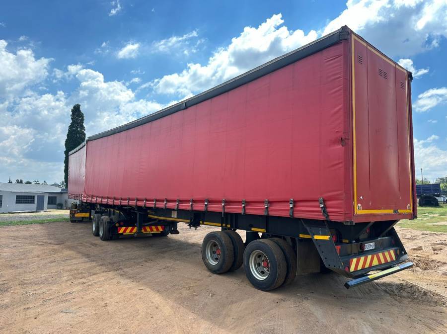 Satra, 2 Axle Super-Link Tautliner, Tautliner Trailer, Used, 2007