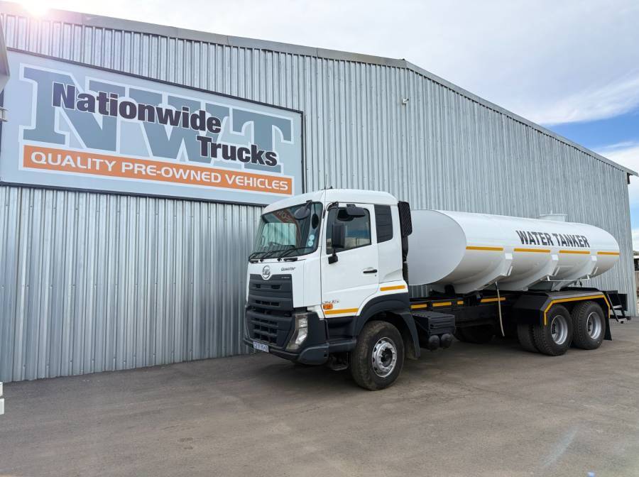 Nissan, UD CWE370, 6x4 Drive, Water Tanker Truck, Used, 2021