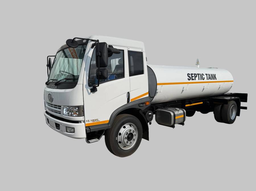 FAW, 15.180FL, 8 Ton, Honey Sucker Truck, New, 2026