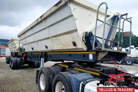 Afrit, 40 CUBE SIDE TIPPER TRAILER [#52798] , Side Tipper Link Trailer, Used, 2015